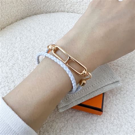 bracelet roulis hermes|hermes roulis back strap.